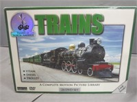 NEW Trains 24 DVD Set