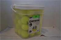 Gamma Bucket-o-Balls 48 Tennis Balls New