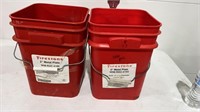 2 Buckets 2” metal plates