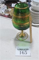 Large Green Glass