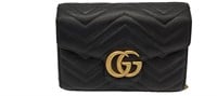 GG Black and Gold Wallet