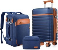 UKEIN Luggage Sets 3 Piece, Carry On Luggage 20 In