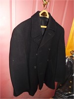 Cashmere & Wool Peacoat, Size Unknown