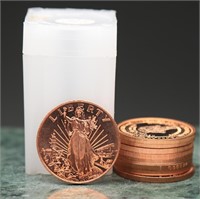 1988 Denver Coin Exchange Copper Round (10)