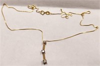 350 - 10KT GOLD NECKLACE (AM5)