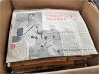 Bundle with Vintage News paper prints, Majority