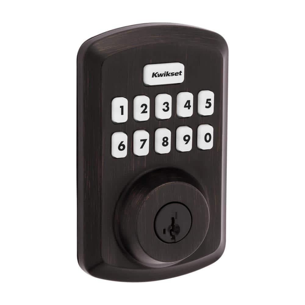 Kwikset 11P SMT Power Keyless Entry Deadbolt $85