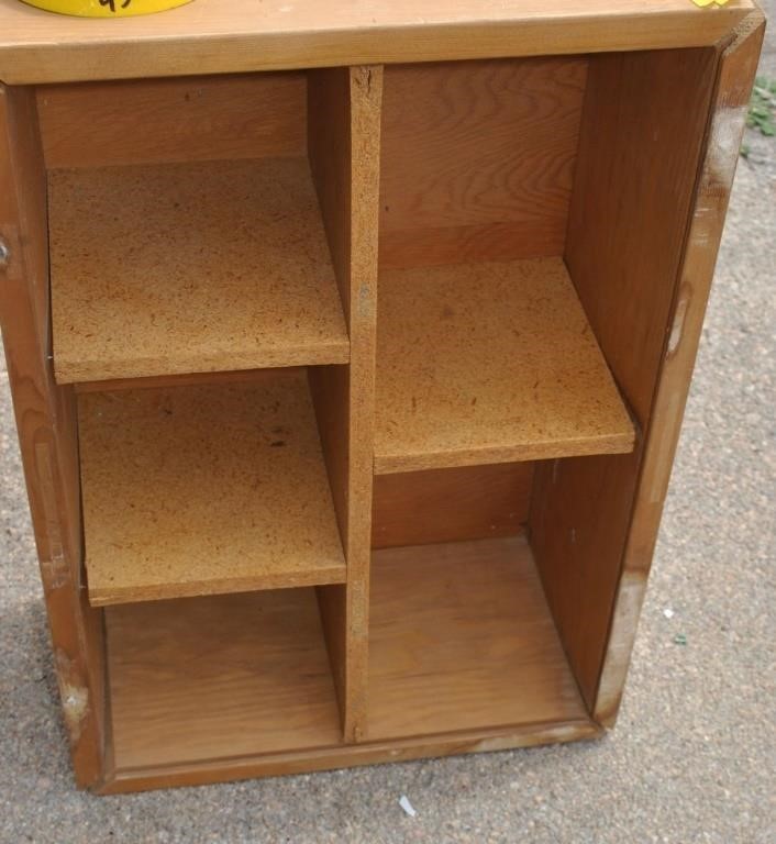 small shelf unit