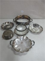 NICE MIX OF SILVERPLATE