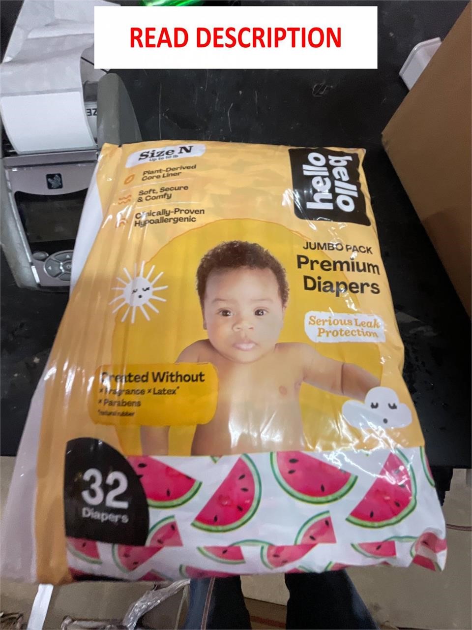 HelloBello Size N 32 diapers