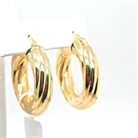 14KT Yellow Gold Earrings