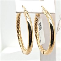 14KT Yellow Gold Earrings