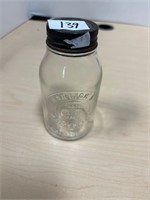 VTG Horlick’s Malted Milk Collectible Glass jar
