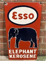 ESSO ELEPHANT KEROSENE Enamel Sign - 305 x 610