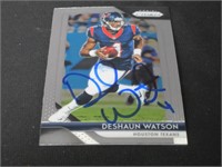 DESHAUN WATSON SIGNED SPORTS CARD WITH COA