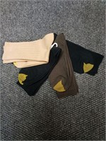 New men's dress socks, lot of four pairs