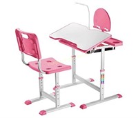 Wymo Kidz Pink Storage Desk & Chair Combination