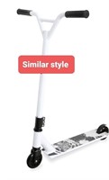 Stunt Scooter weiss white
