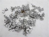 Lot of Silver Tone Number Tacks