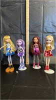 Monster High Collectible Dolls Qty 4