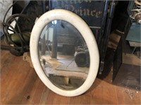 Oval Beveled Mirror