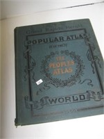 Antique 1900 Grand Rapids Herald Popular Atlas of