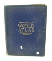 Antique 1932 Rand McNally World Atlas -