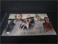 Lew Temple Signed 11x17 Photo JSA Witnessed