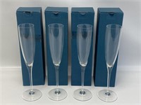 Tempus-Fugit Champagne Flute Glasses.