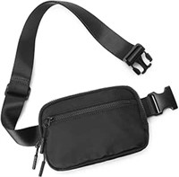 BLACK WAIST BAG