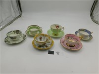 6 TEA CUPS