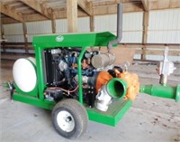 Mobile Diesel Irrigation Pump
