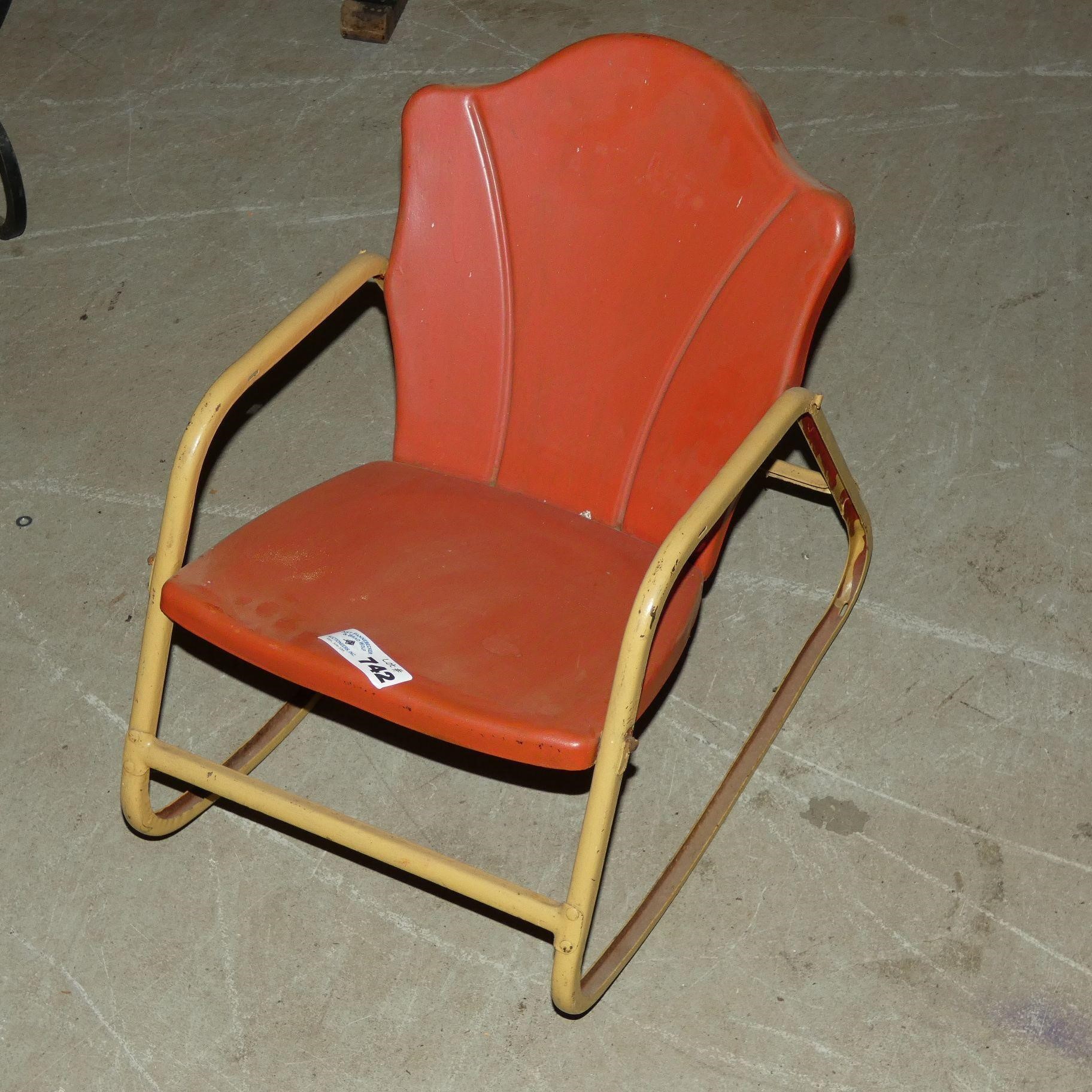 Metal Childs Patio Chair
