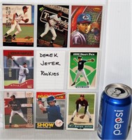8 Different Derek Jeter Rookie Cards