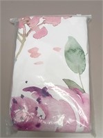 Floral Shower Curtain w/Hooks - 72x72
