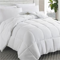 Cosybay Down Alternative Comforter (White, King)