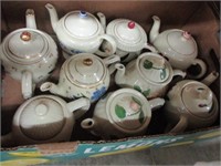 (9) Shawnee? tea pots