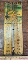 Wooden Advertising Thermometer- Stoneware Food