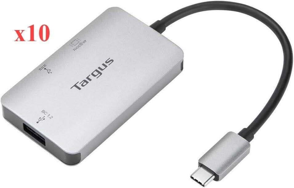 Targus USB-C Multi-Port Adapter  -LOT of 10 - New
