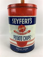 Seyfert’s Potato Chips tin