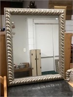 Framed mirror 27x32