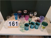 Box With Various Cups, Glasses, Mugs, Thermal