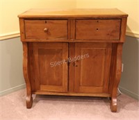 Canadiana Pine Hand Crafted Side Board / Buffet