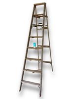 Vintage Wood 7' Ladder