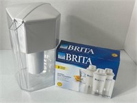 Brita Water Pitcher  Pack of 3 Filters.