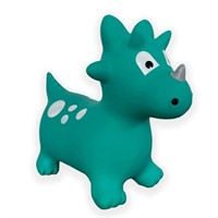 NPV Green Dinosaur Bounce & Ride-on Inflatable Hop