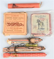 VINTAGE FIREWORKS LOT