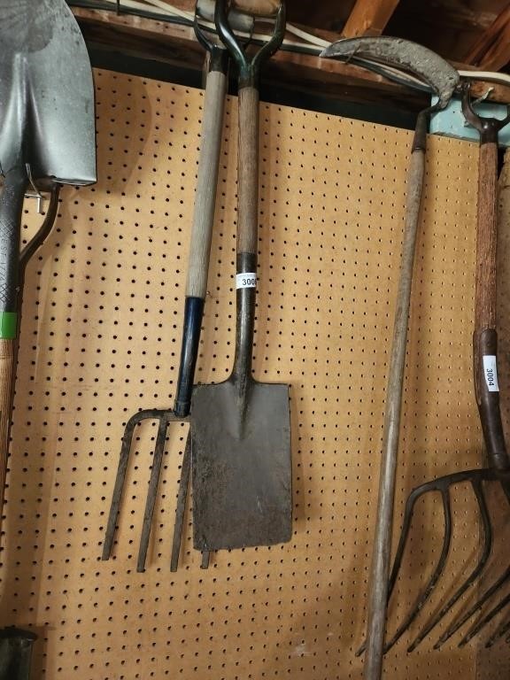 Shovel & Potato Fork