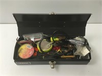 Homak Tool Box Full of Electrical Tools/Supplies