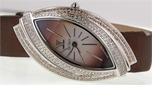 Le Vian wrist watch Colored diamonds & stainless